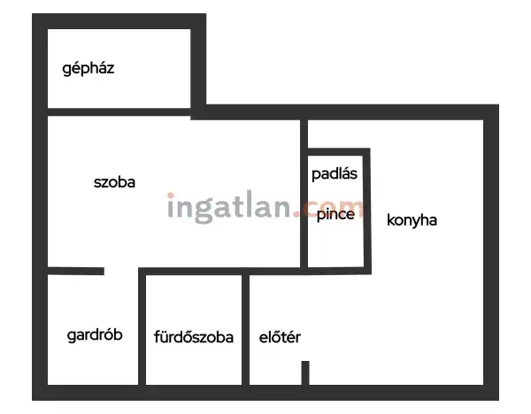Eladó családi ház, Szeged 1 szoba 52 m² 39.9 M Ft